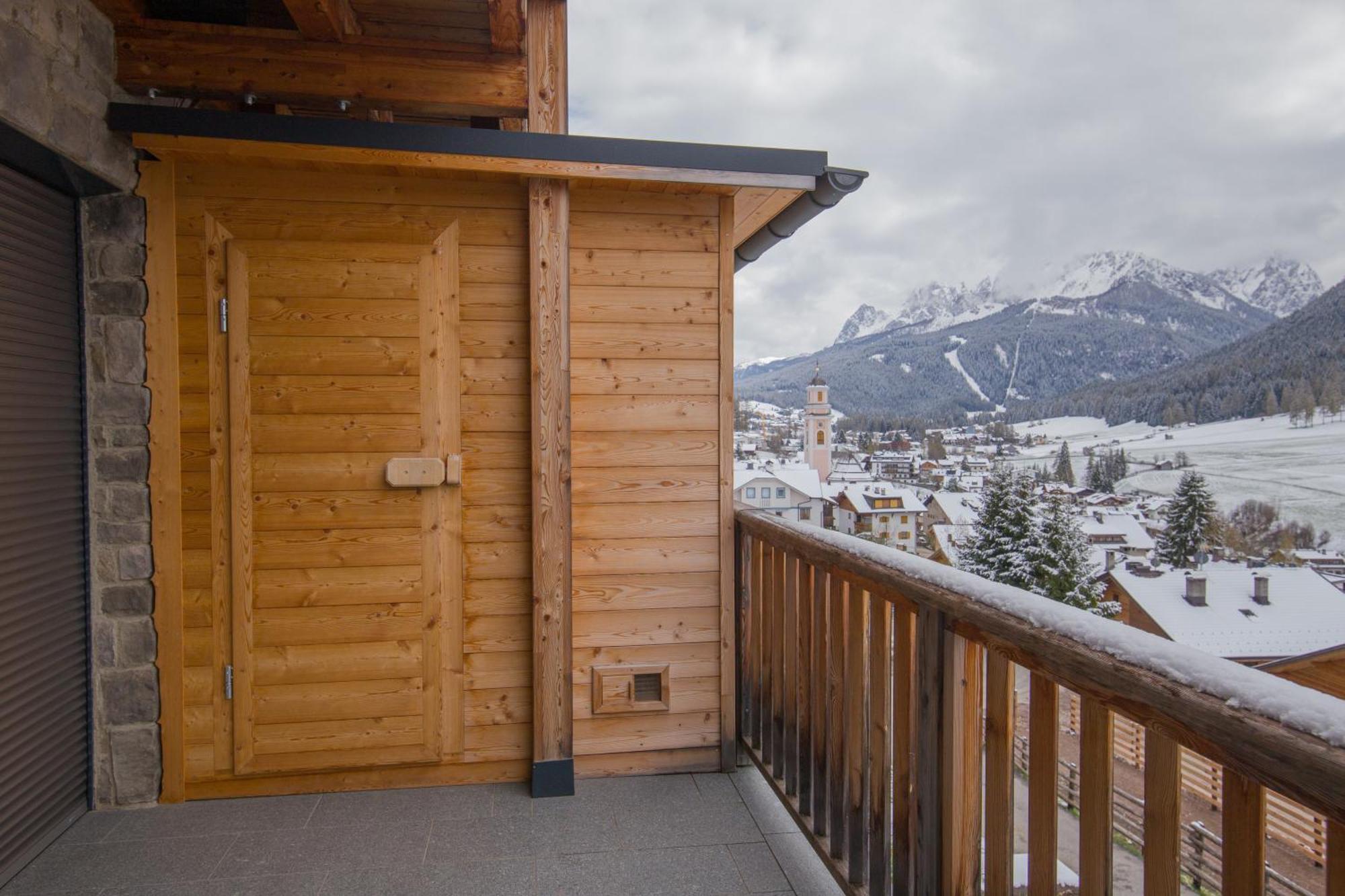 Ferienwohnung Unter Bäck Sexten Exterior foto