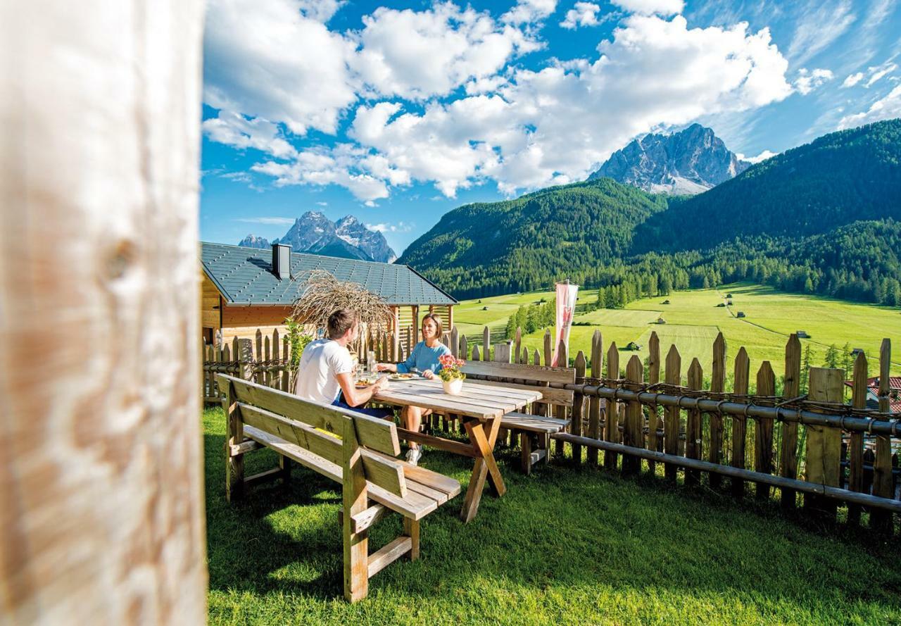 Ferienwohnung Unter Bäck Sexten Exterior foto